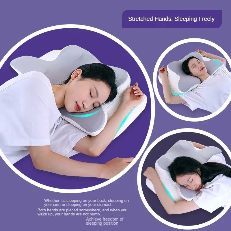 SleepFly® Contour Relief Pillow 2.0