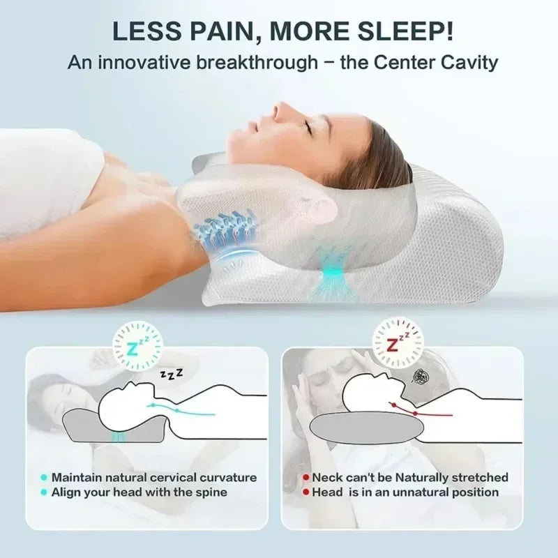 SleepFly® Contour Relief Pillow