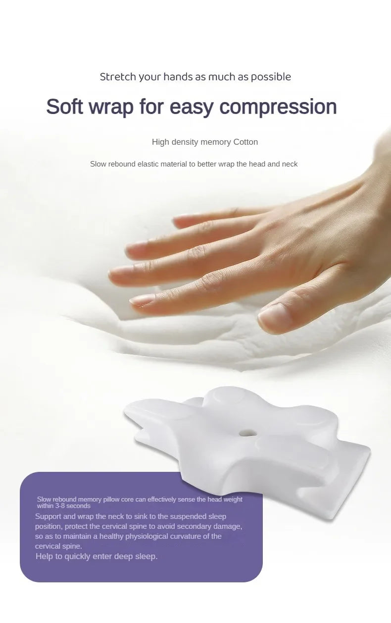SleepFly® Contour Relief Pillow 2.0