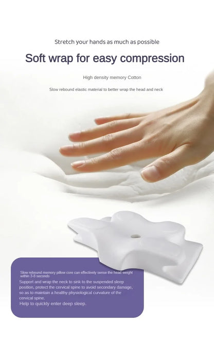 SleepFly® Contour Relief Pillow 2.0