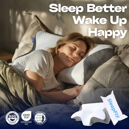 SleepFly® Contour Relief Pillow