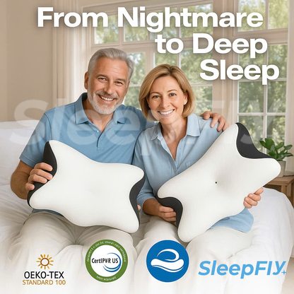 SleepFly® Contour Relief Pillow